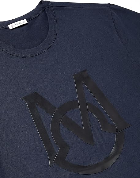 モンクレール日本正規品tシャツ リンガートリム ネイビー Mサイズ